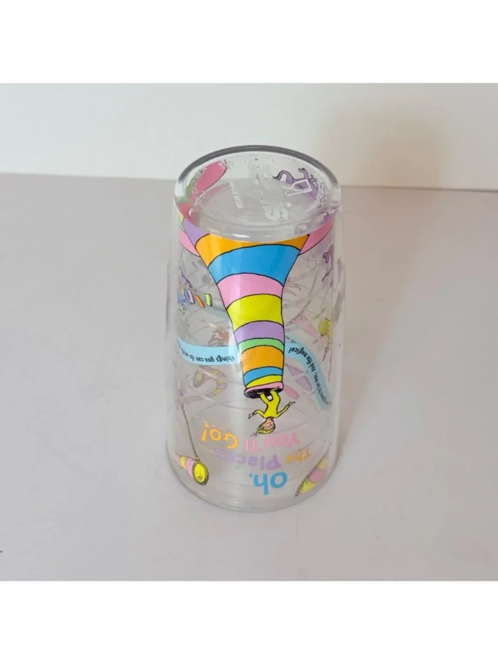 Dr Seuss Tervis Tumbler Cup Inspirational Places Youll Go 16 Oz Insulated USA